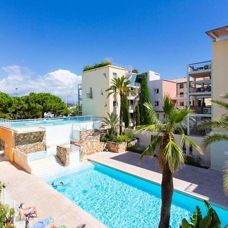 Appartement Port Prestige - Terrasse - Piscine - Parking Antibes Kültér fotó